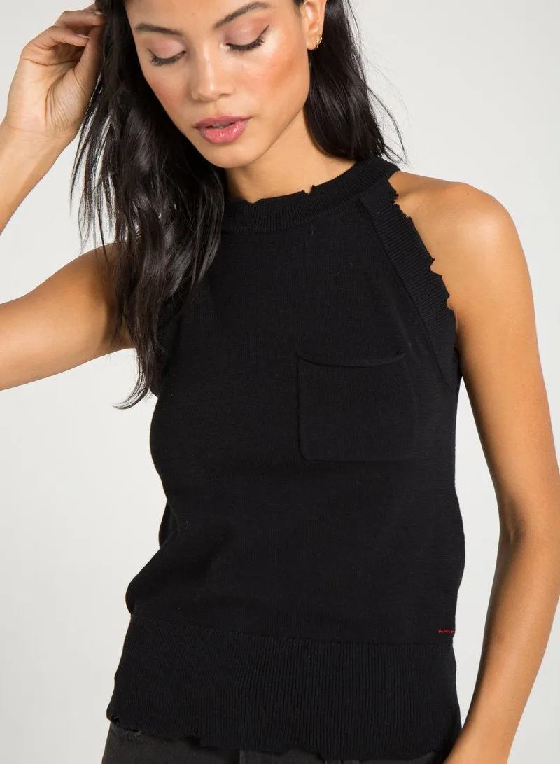 PHILANTHROPY - Callan Tank Top in Black Cat