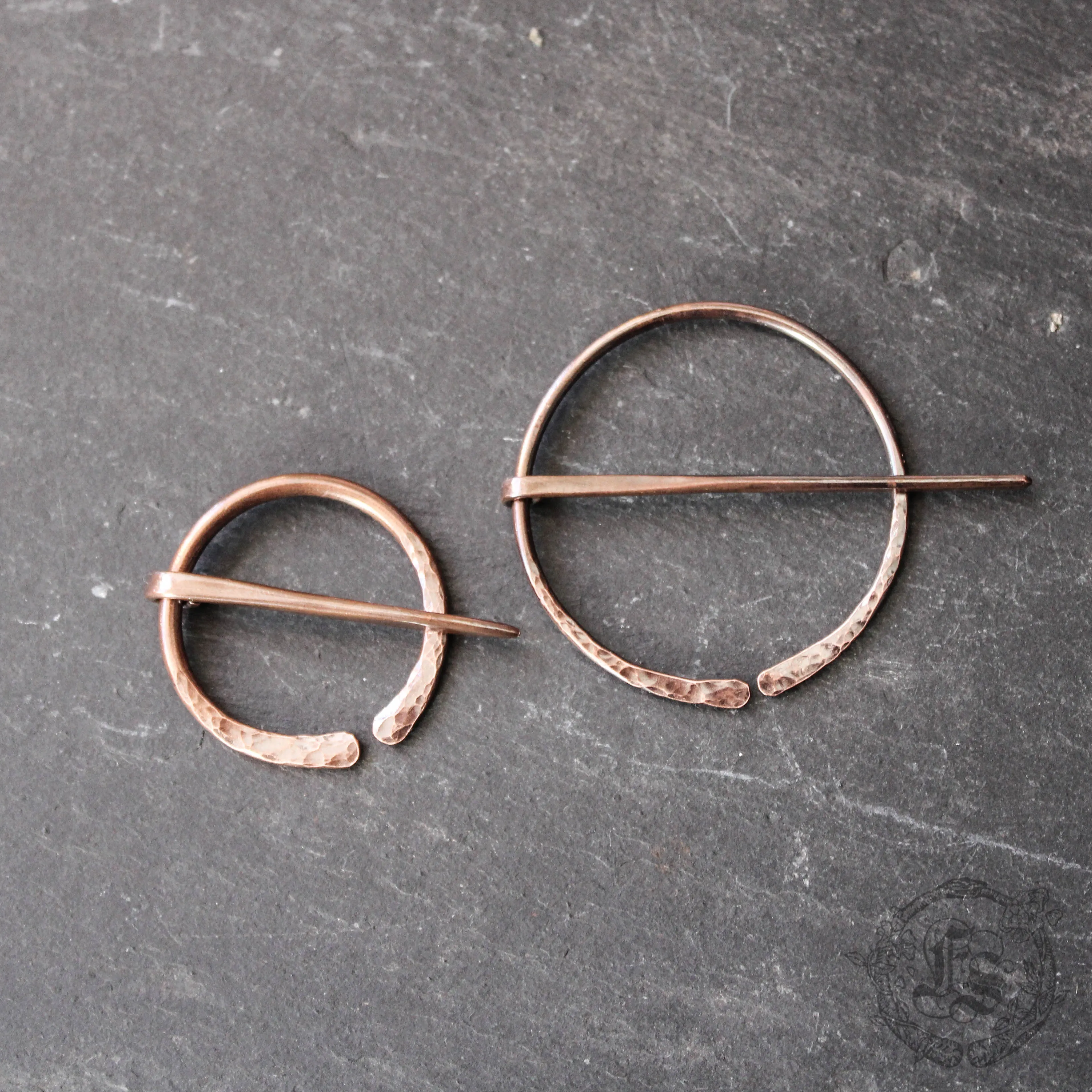 Pictish Penannular Brooch in Copper