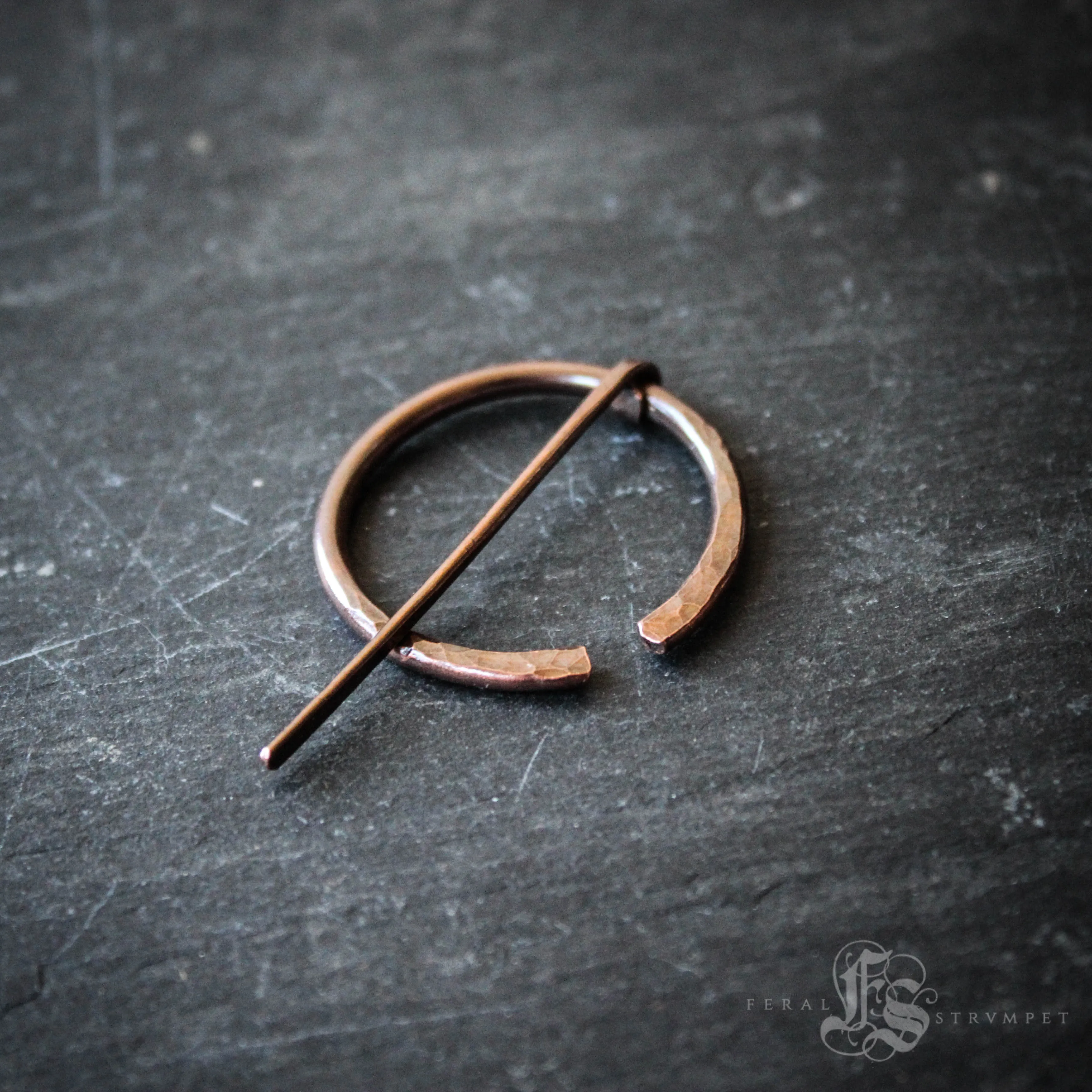 Pictish Penannular Brooch in Copper