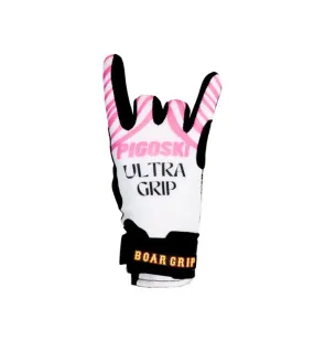 Pigoski Ultra Grip Ski Glove (2025) - Pink Zebra