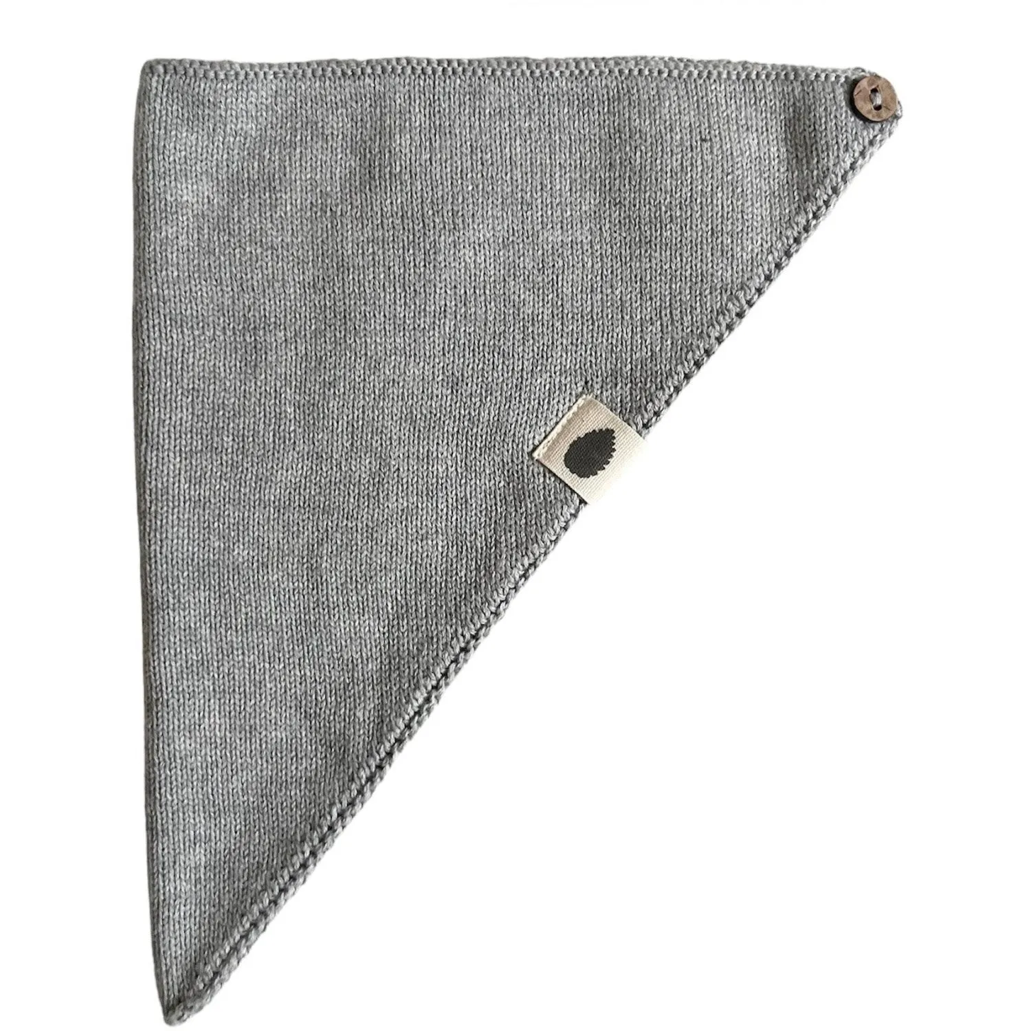 Pine Cone Grey Melange Leo Bib