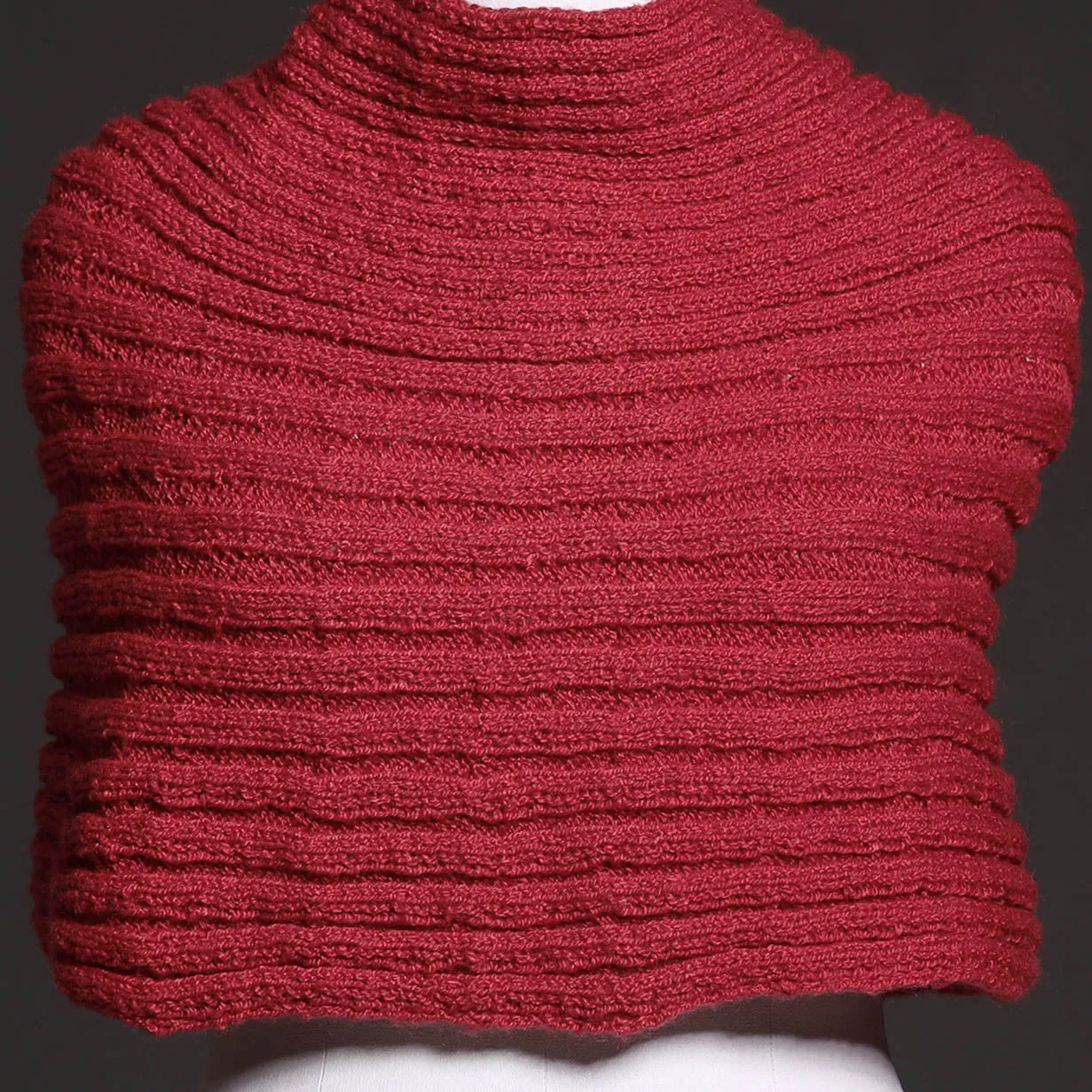 Pink - Kumaun Hand Knitted Woolen Shrug