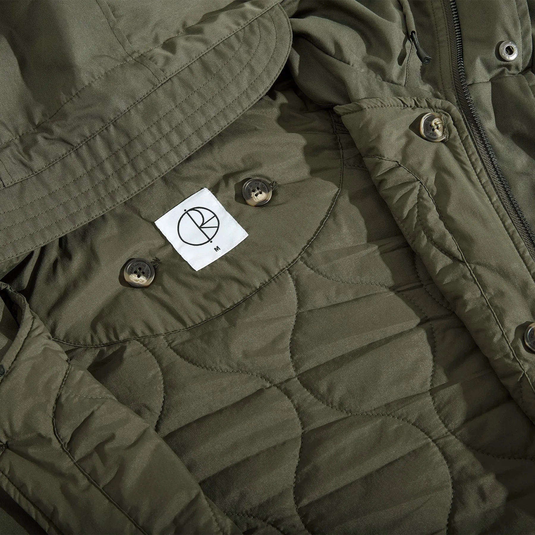 Polar Skate Co. Walter Army Jacket Army Green