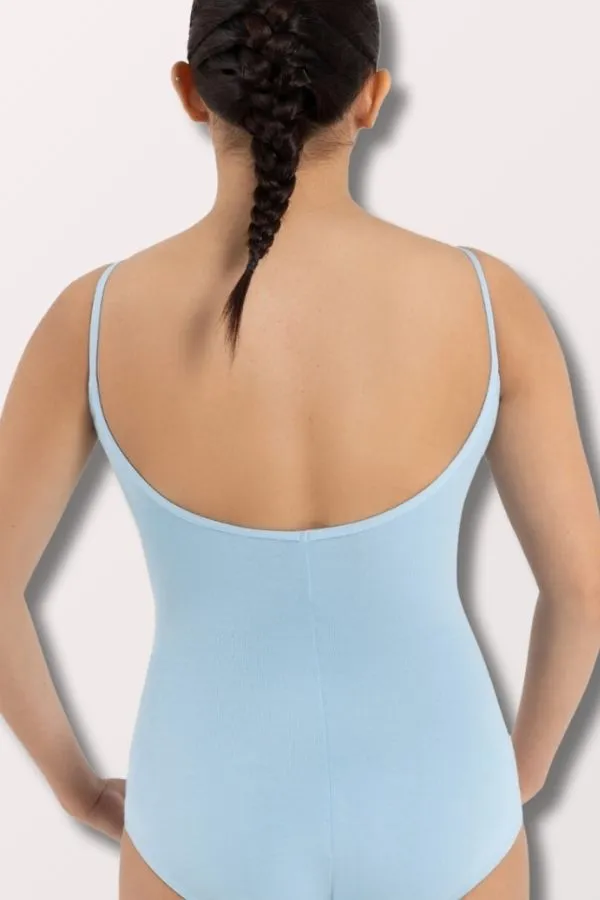 Princess Seamed Camisole Leotard - Light Blue