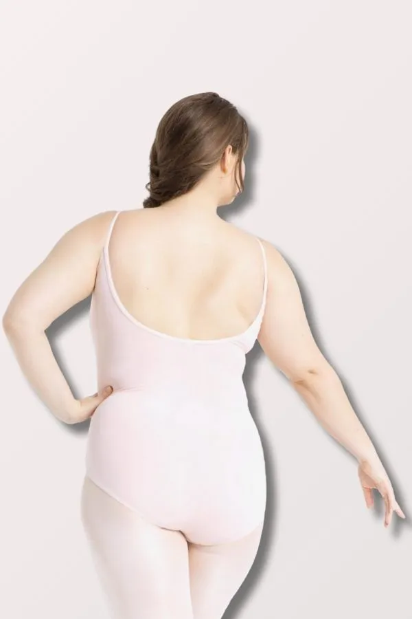 Princess Seamed Camisole Leotard - Pink