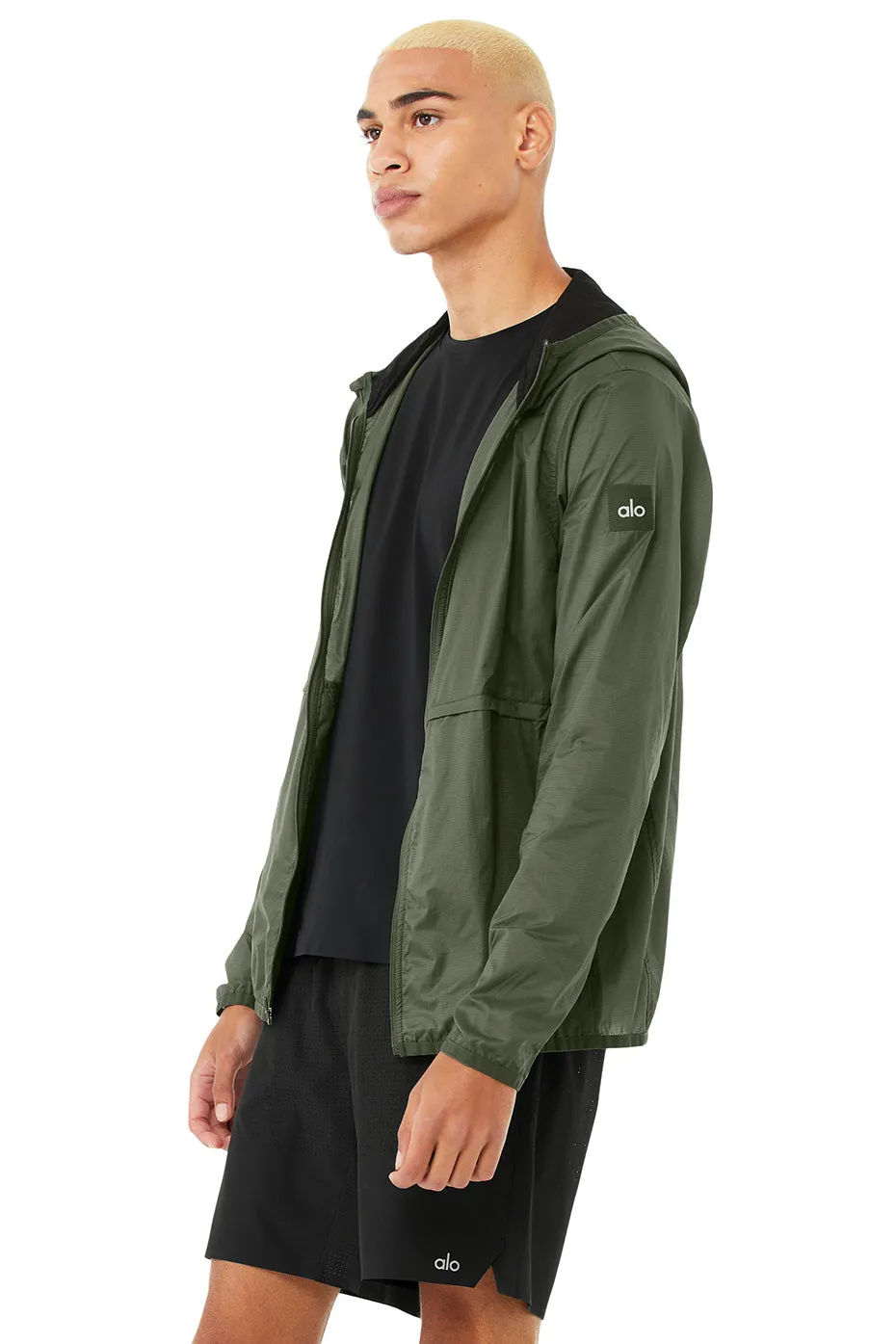 Repeat Running Jacket - Dark Cactus