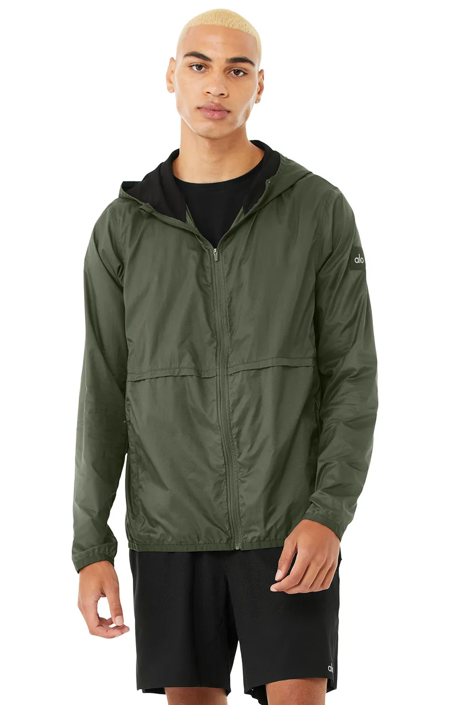 Repeat Running Jacket - Dark Cactus