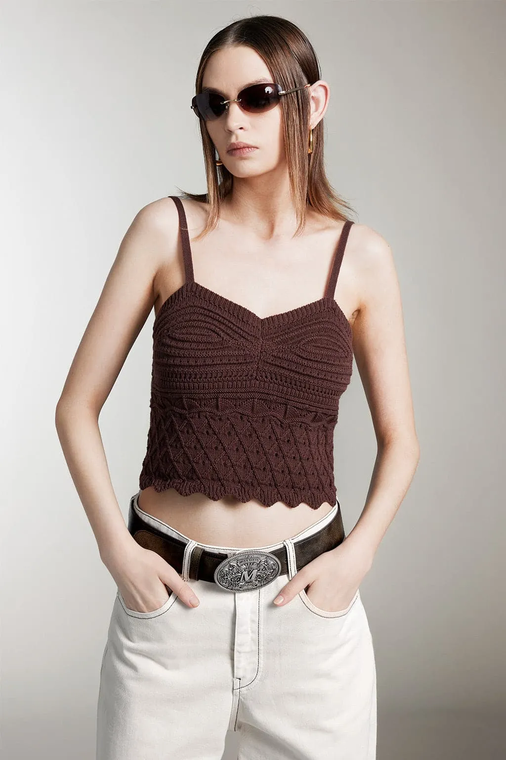 Resort Style Crochet Camisole