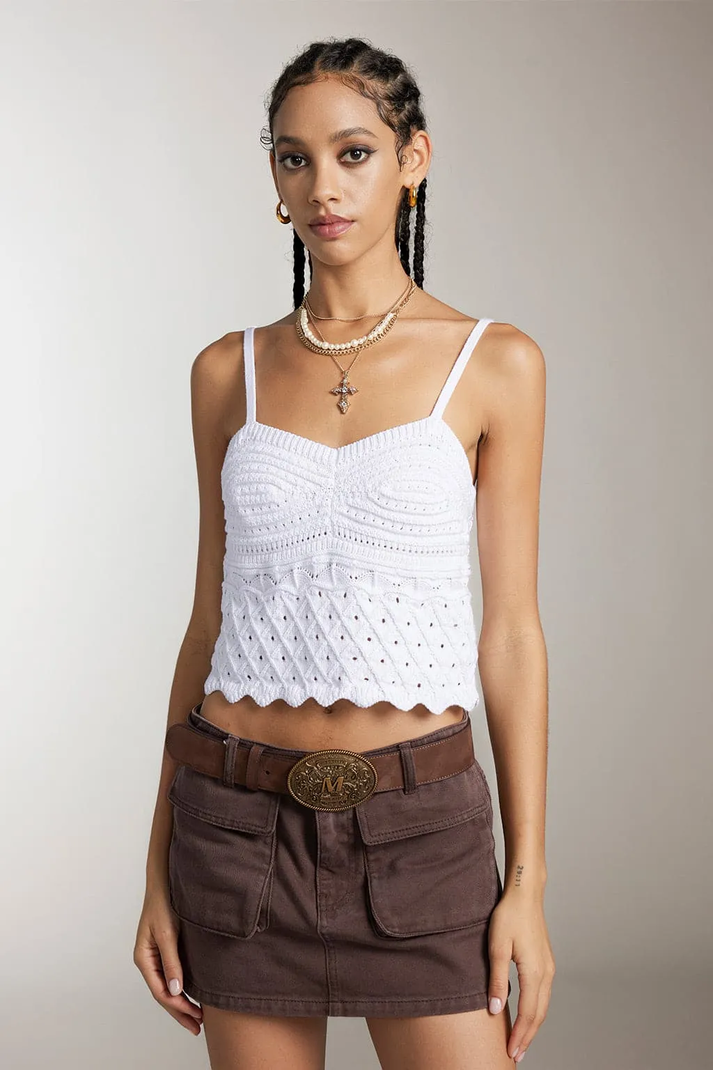 Resort Style Crochet Camisole