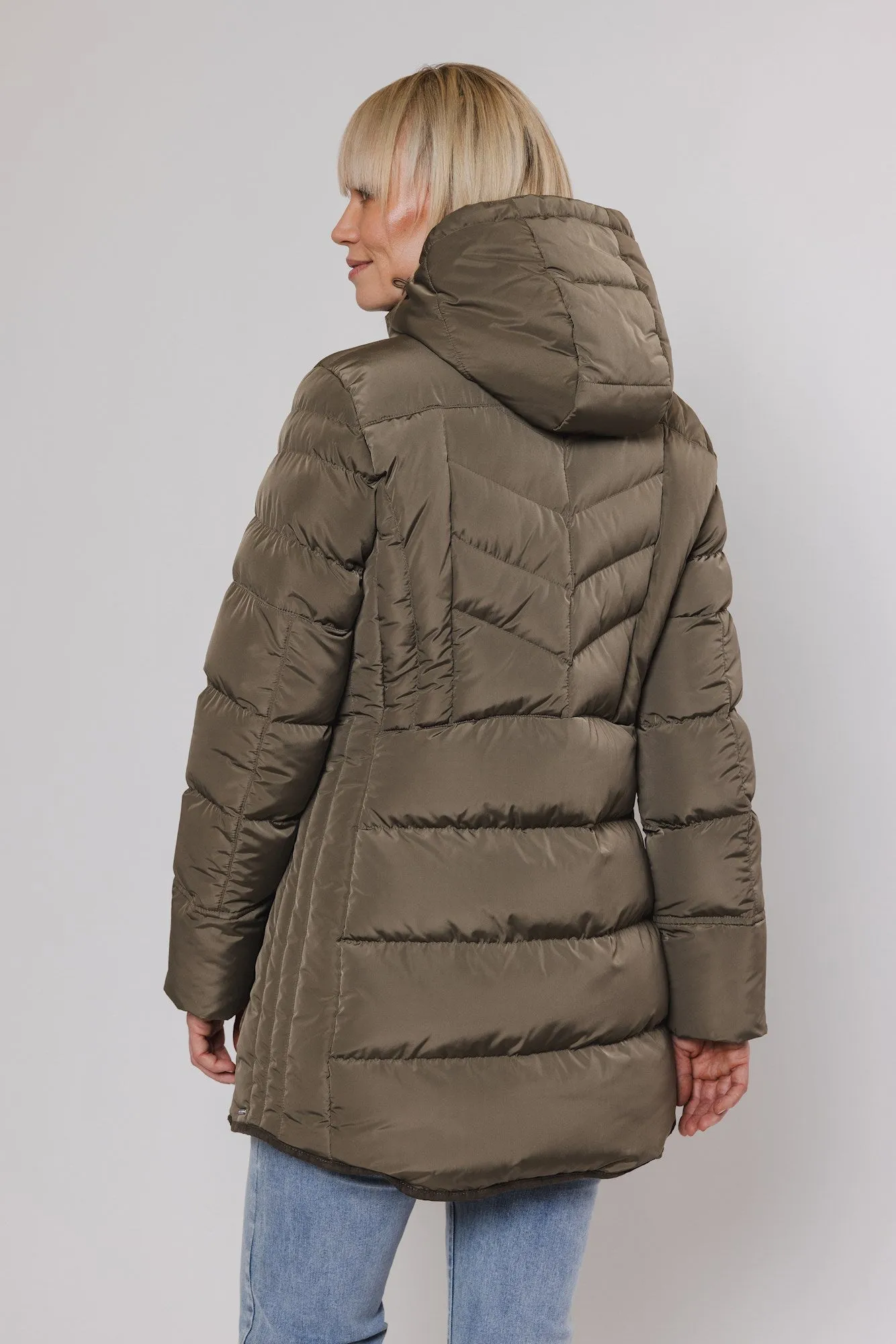 RINO & PELLE NUSA PADDED COAT HUNTER