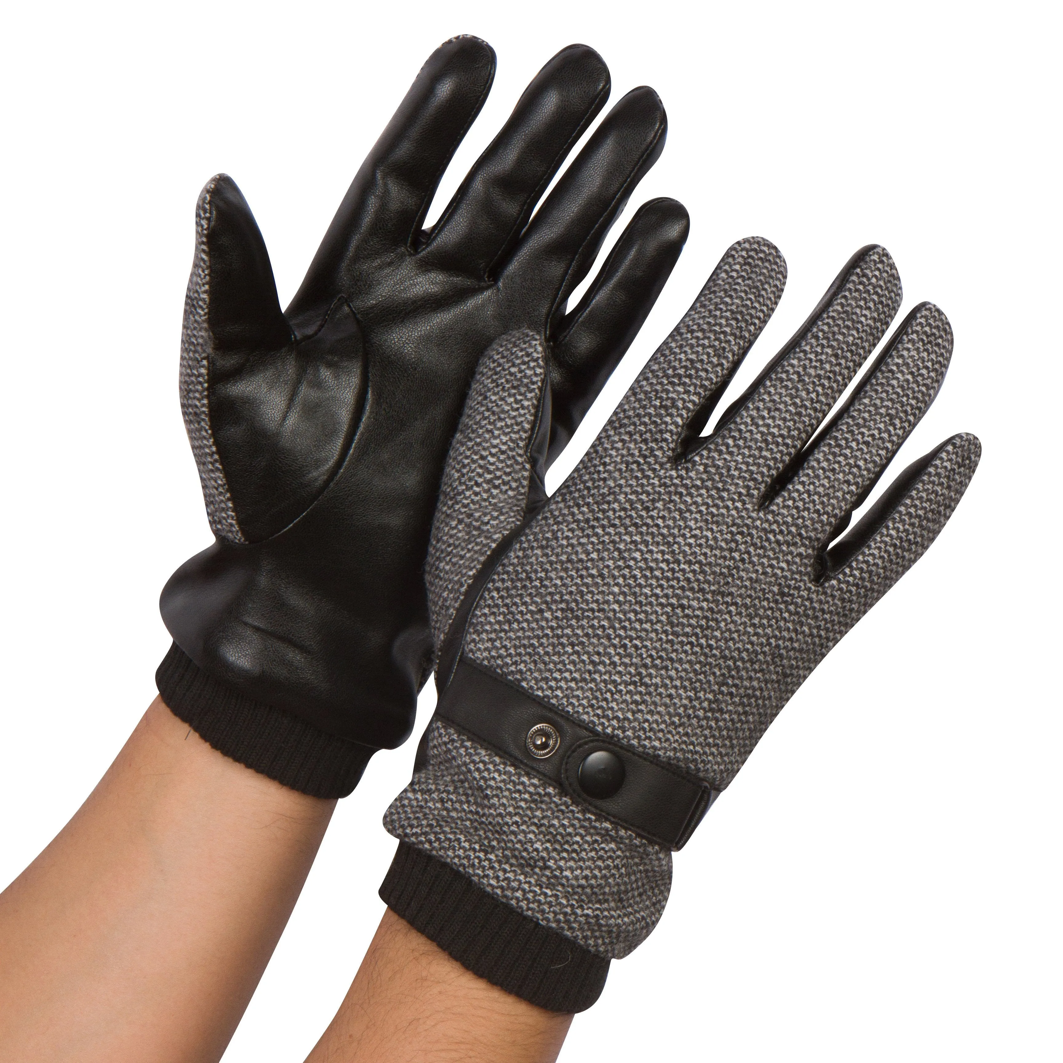 Sakkas Enes Warm Fleece Lined Driving Gloves Vegan  Minimal Commute Casual