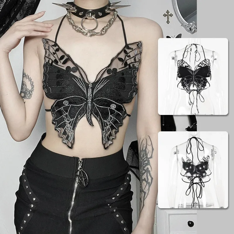 Sexy Butterfly Camisole with Sweet and Spicy Jazz Design (b3)