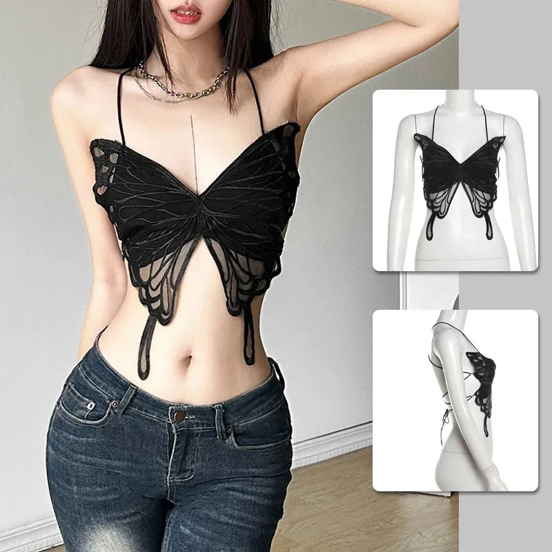 Sexy Butterfly Camisole with Sweet and Spicy Jazz Design (butter2)