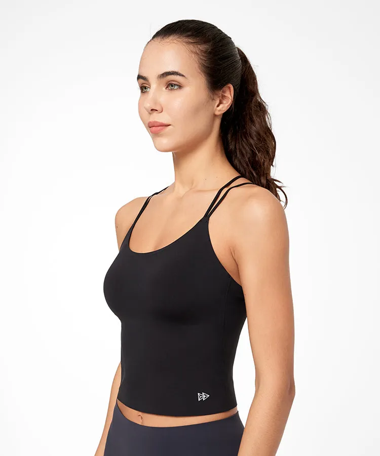 Shift Strappy Fitted Padded Cami Tank | Women's Sports Tank