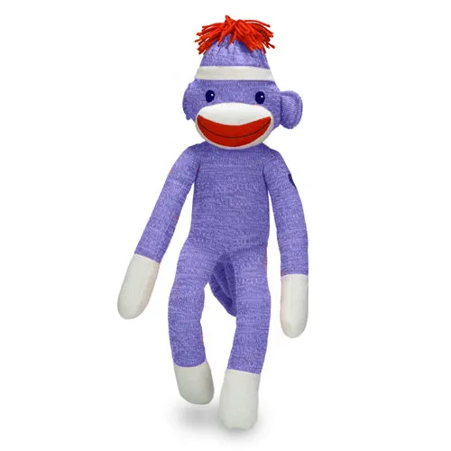 Sock Monkey Blue 20"