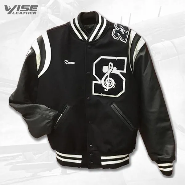 Stevenson High School Varsity Jacket in Navy