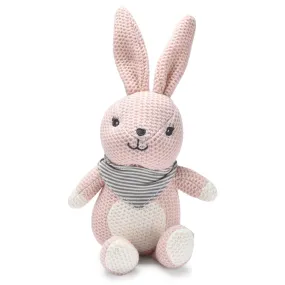 Stuffed Bunny - Knitted Stuffed Animal - Crochet Bunny - Sleeping Soft