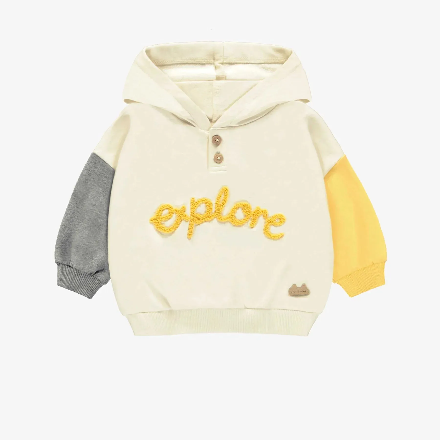 The Explore Colour Block Hoodie - BABY