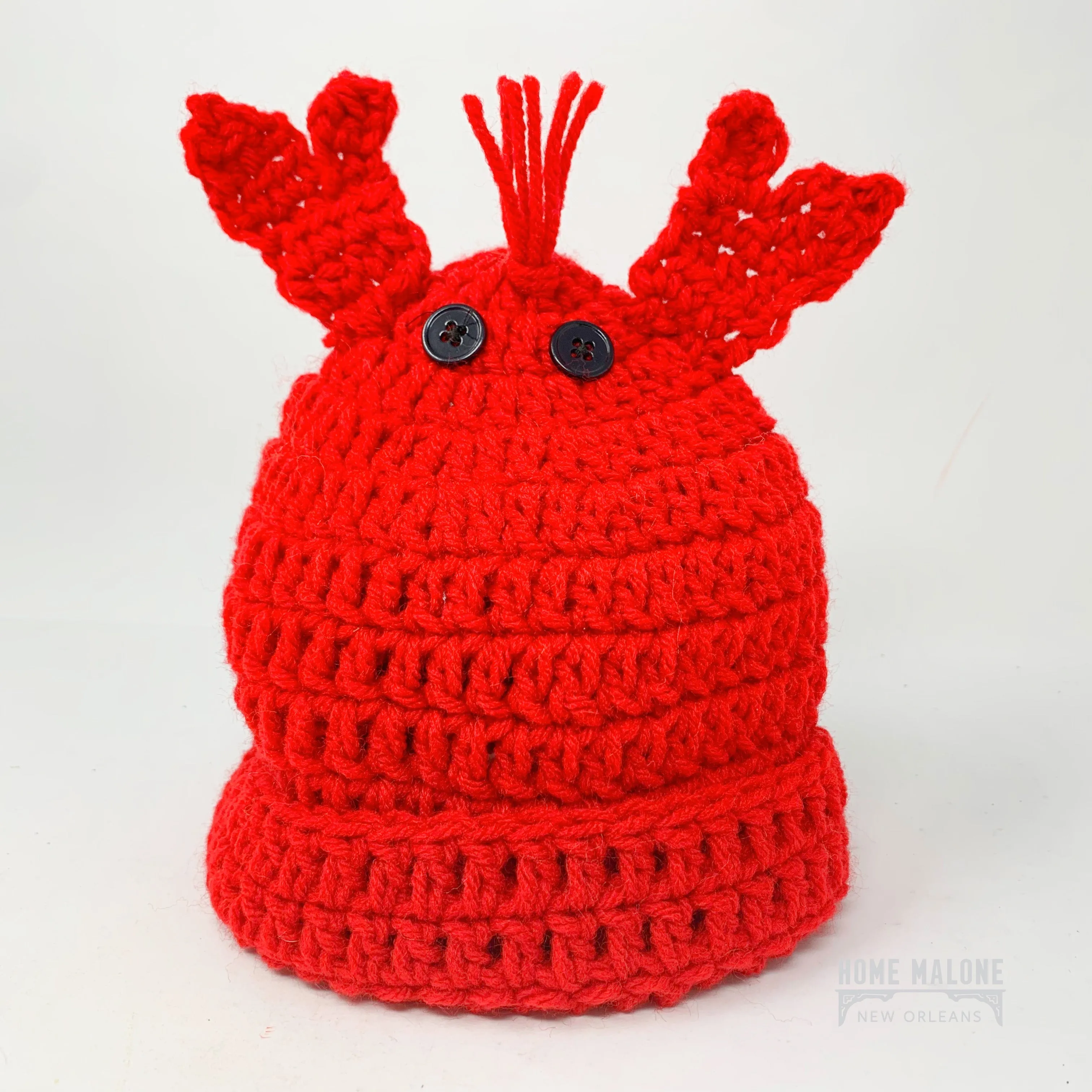 Toddler Crawfish Knit Hat