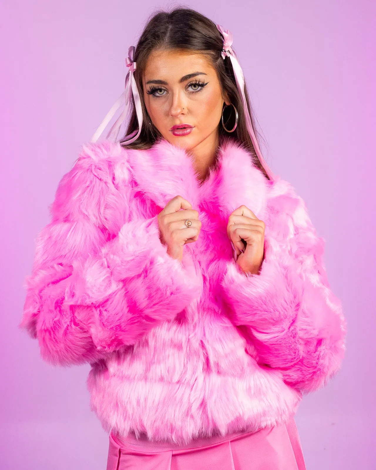 Top Tier Faux Fur Jacket