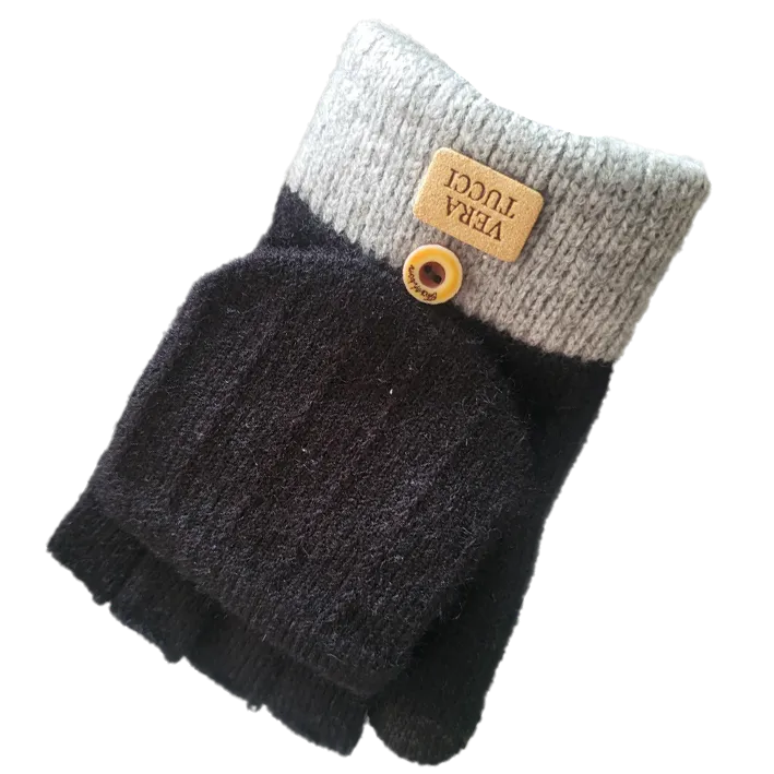 TWO TONE FINGERLESS GLOVE RMD2403-88