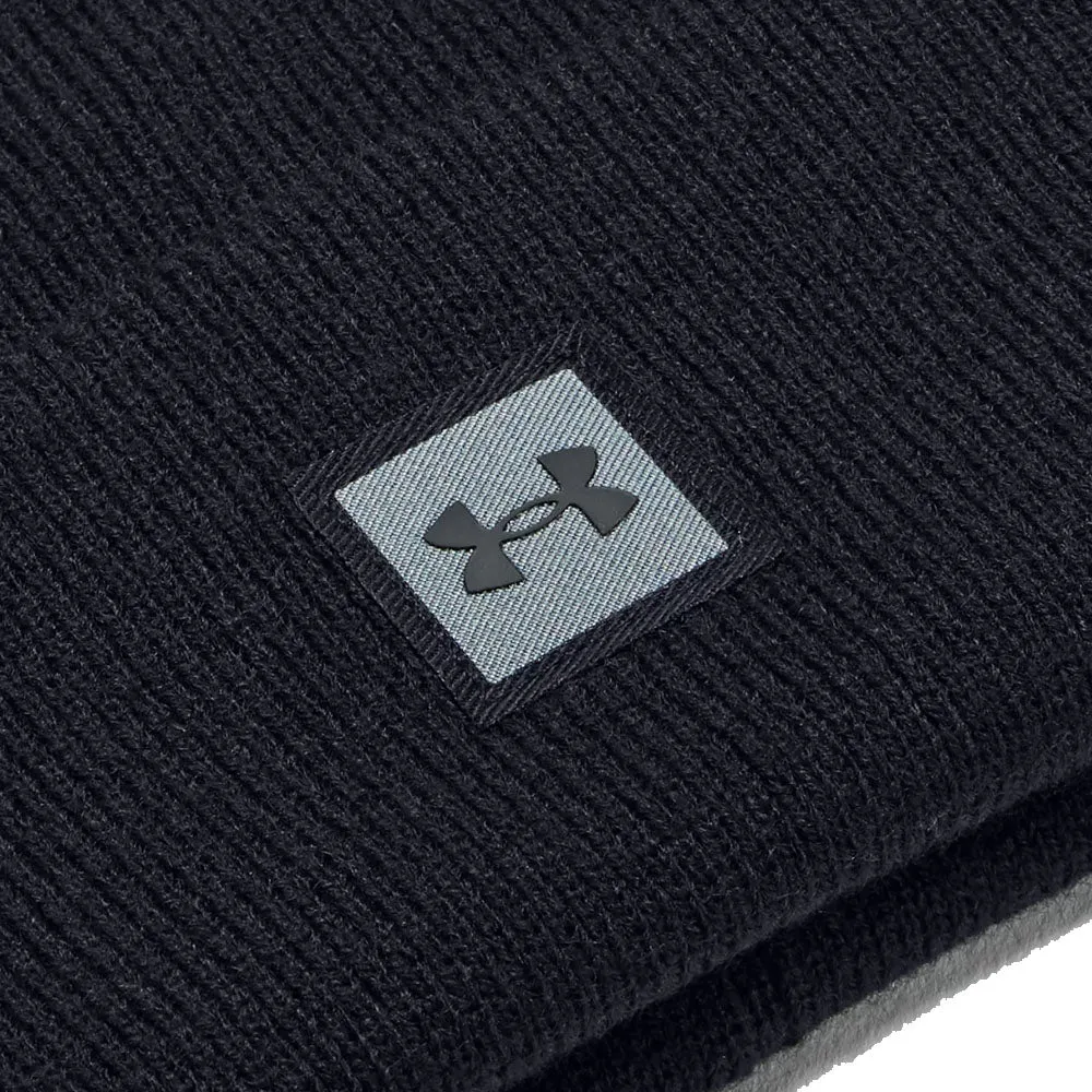 Under Armour Truckstop Beanie Hat - Black/Pitch Grey