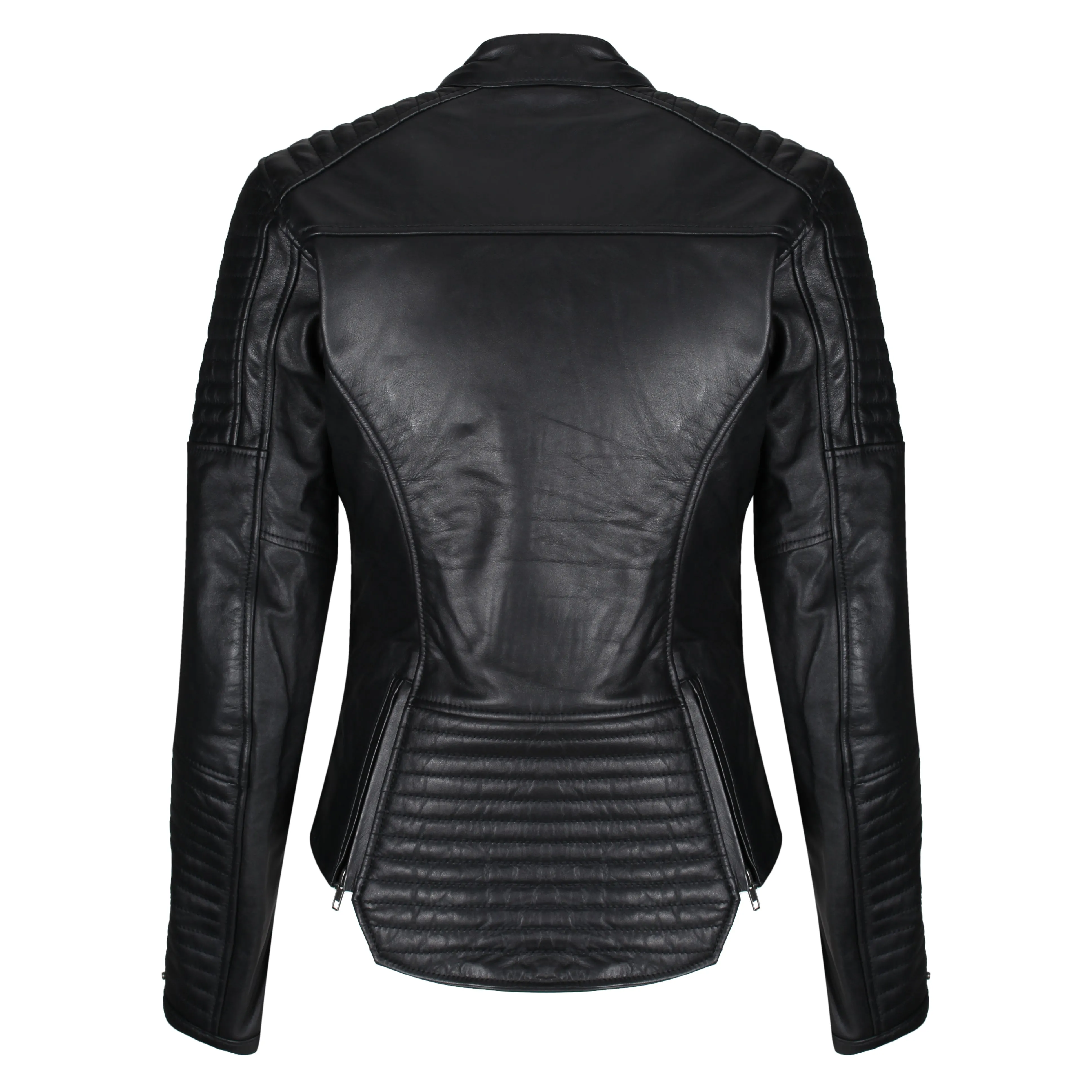 Valerie Black Leather Jacket