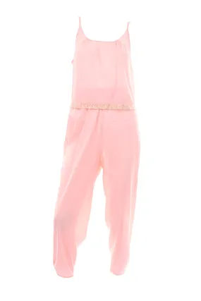 Vanity Fair Pink Nylon Camisole & Pants PJ Set