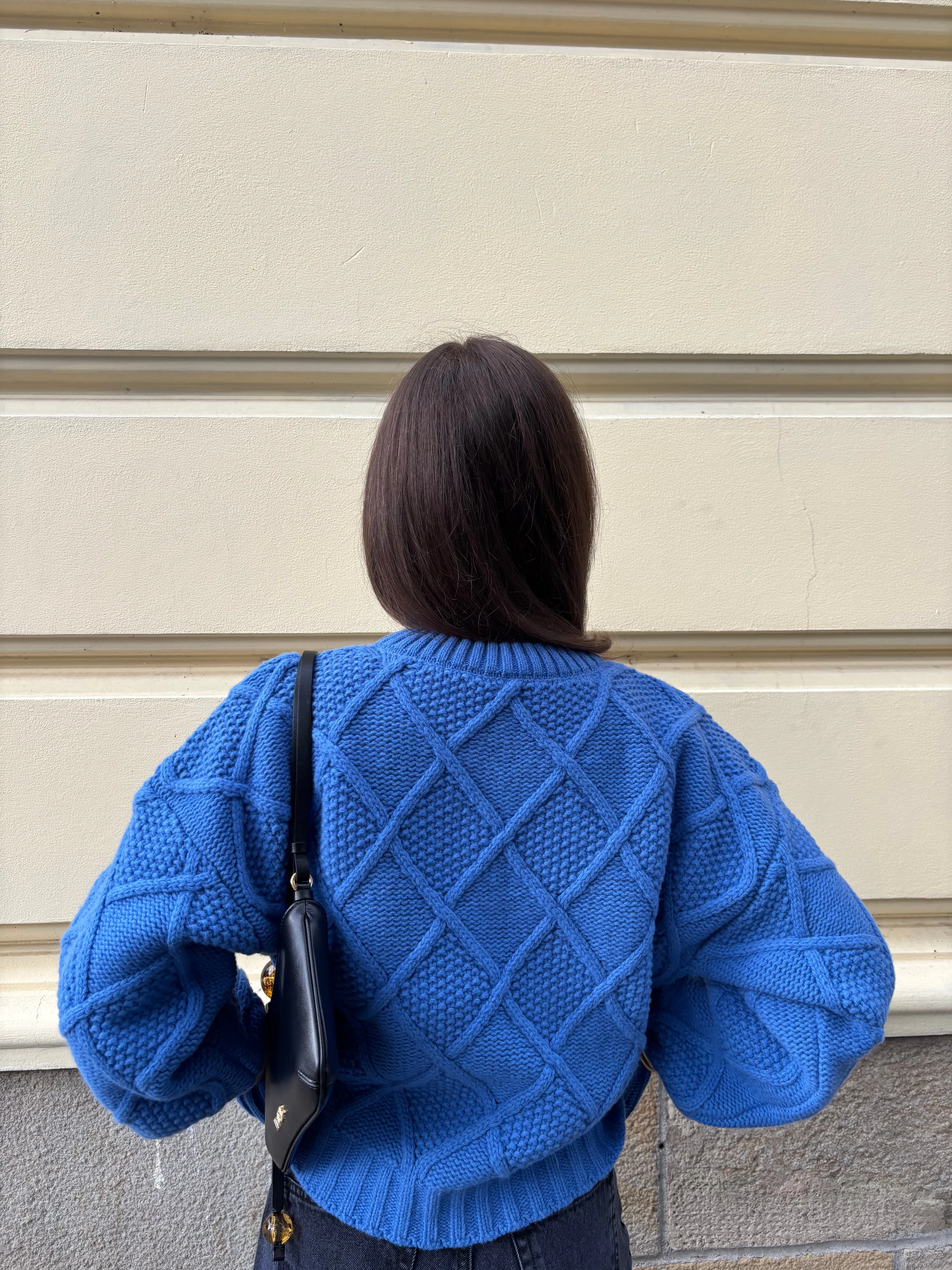 VOILA WOOLEN SWEATER BLUE