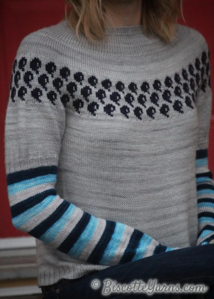 Water Logged sweater - Free Pattern