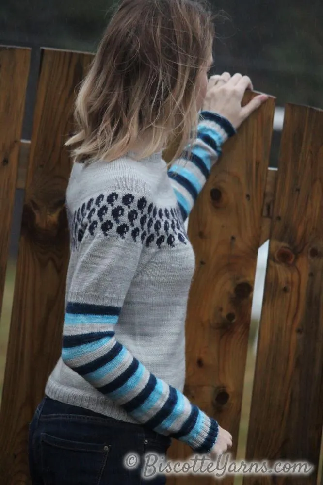 Water Logged sweater - Free Pattern