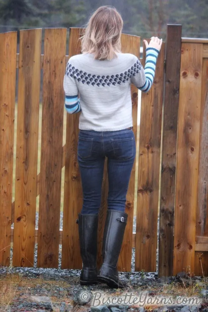 Water Logged sweater - Free Pattern