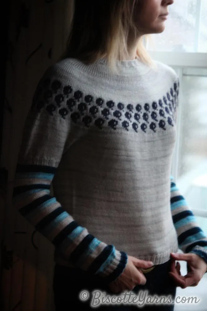 Water Logged sweater - Free Pattern