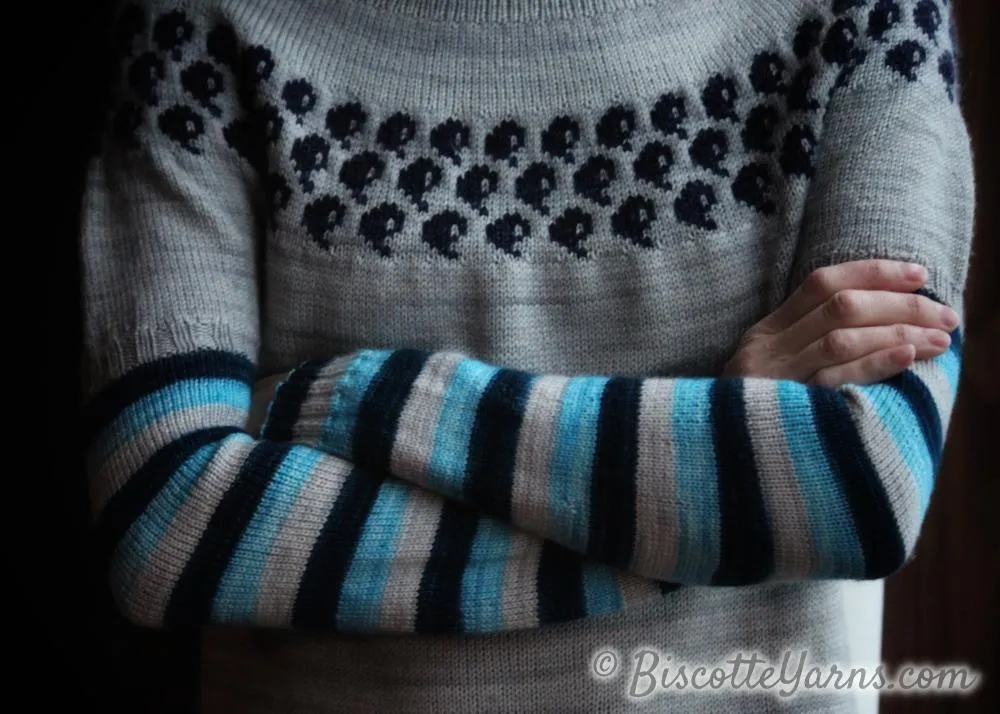 Water Logged sweater - Free Pattern