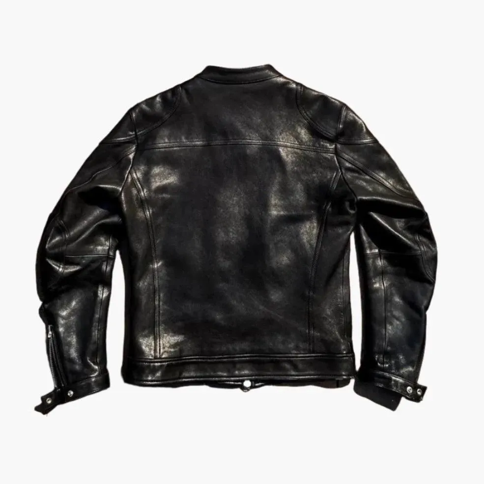 WAXED LEATHER JACKET KOSS