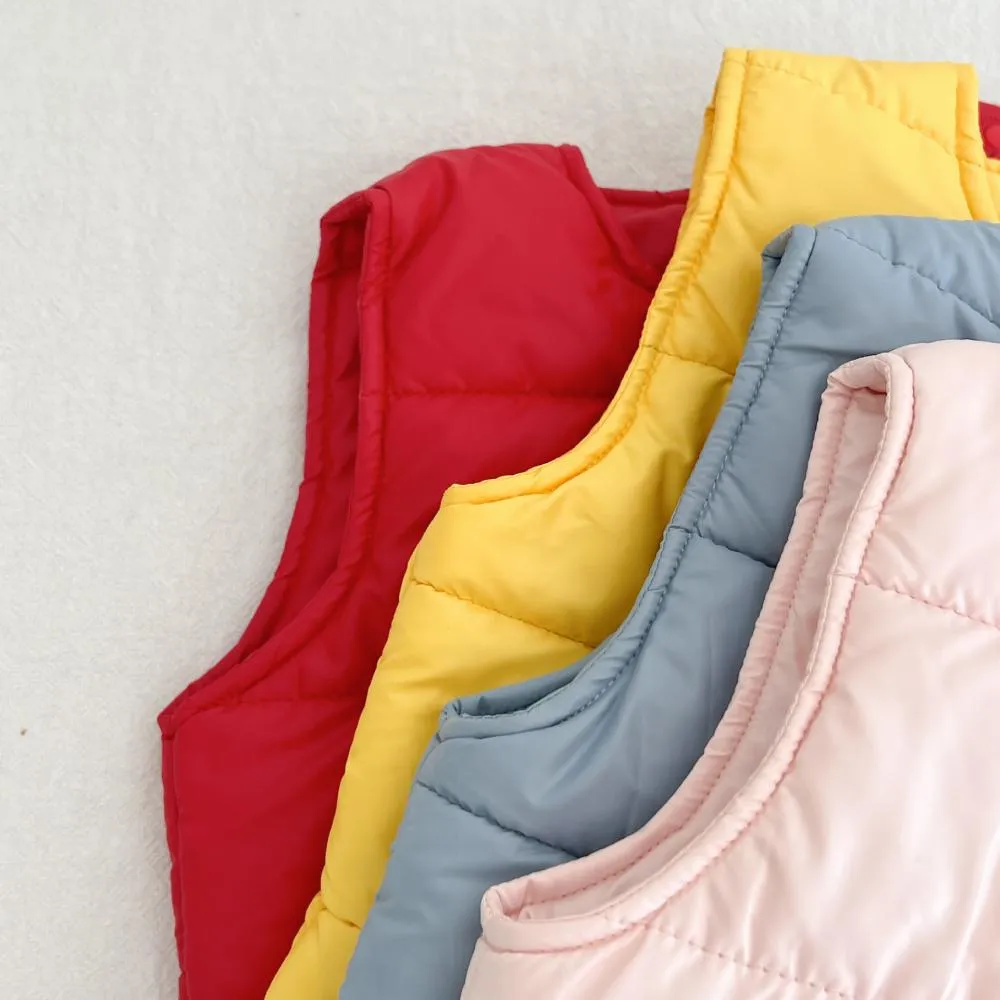 Winter Baby Warm Vest Wholesale Baby Clothes