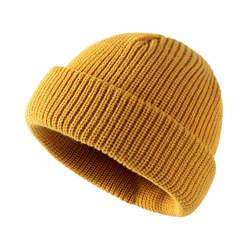 Womens Cuffed Beanies Knit Skull Cap Warm Ski Hats Beanie Hats