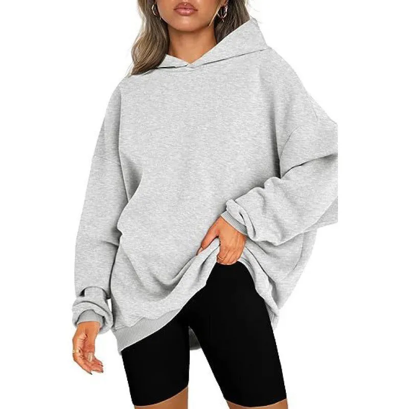 Women's Fashion Casual Thick Hooded Sweater