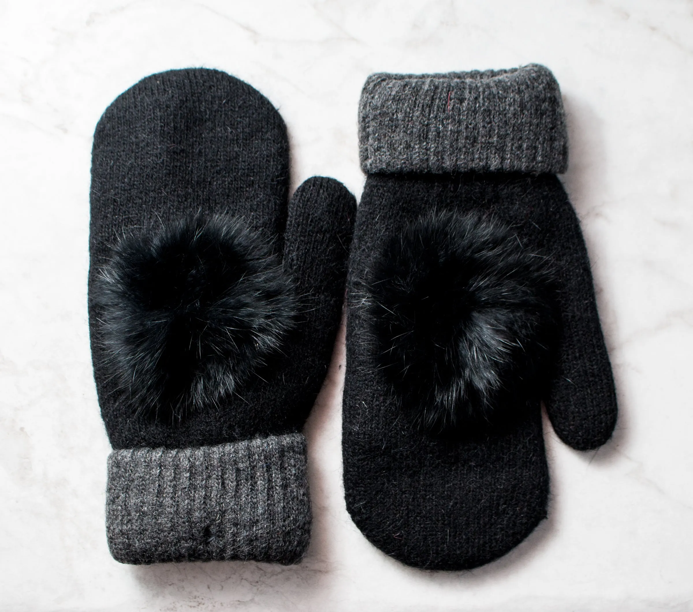 Wool Blend Mittens | 7 Colors