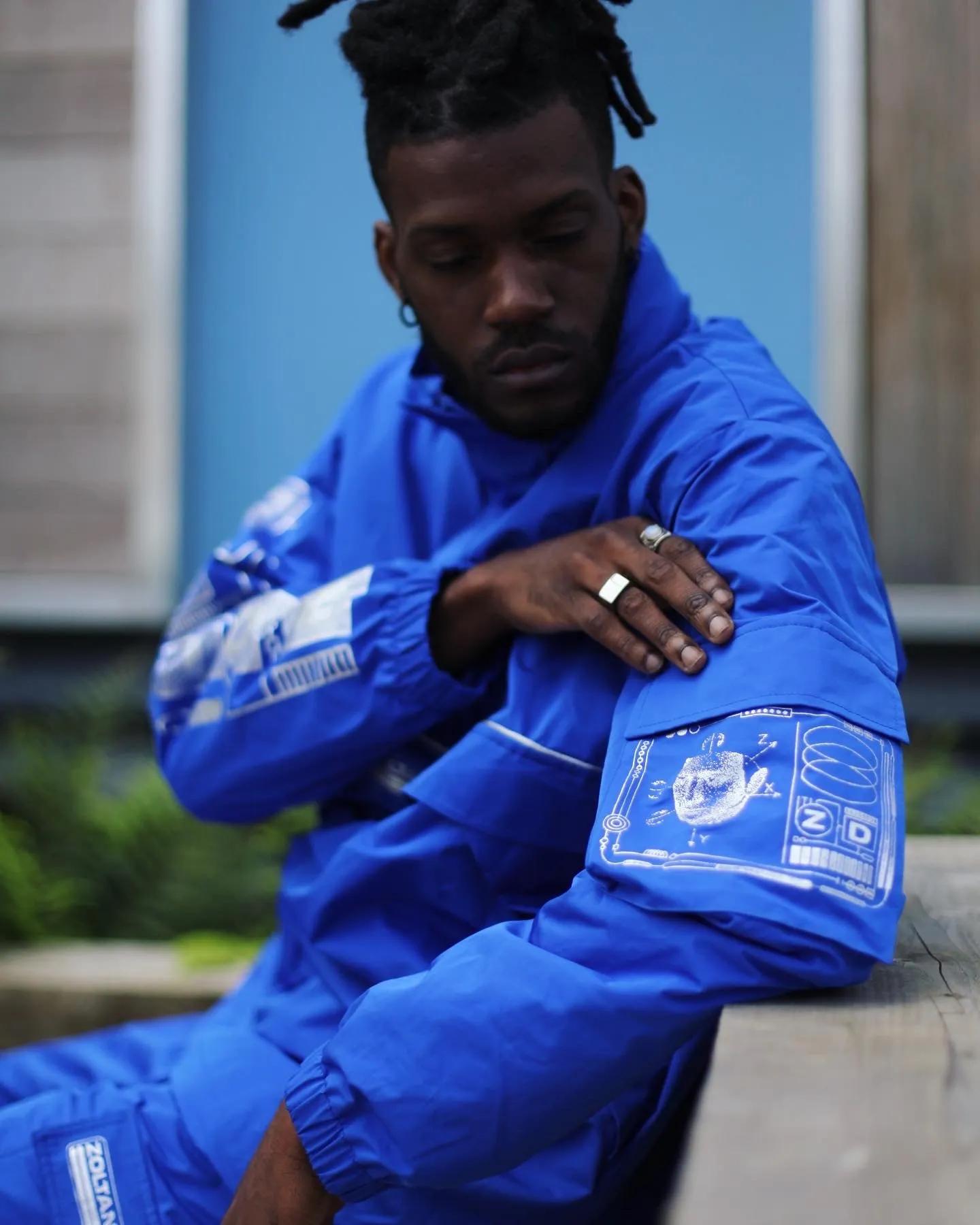 X.Y.Z Jacket Royal Blue